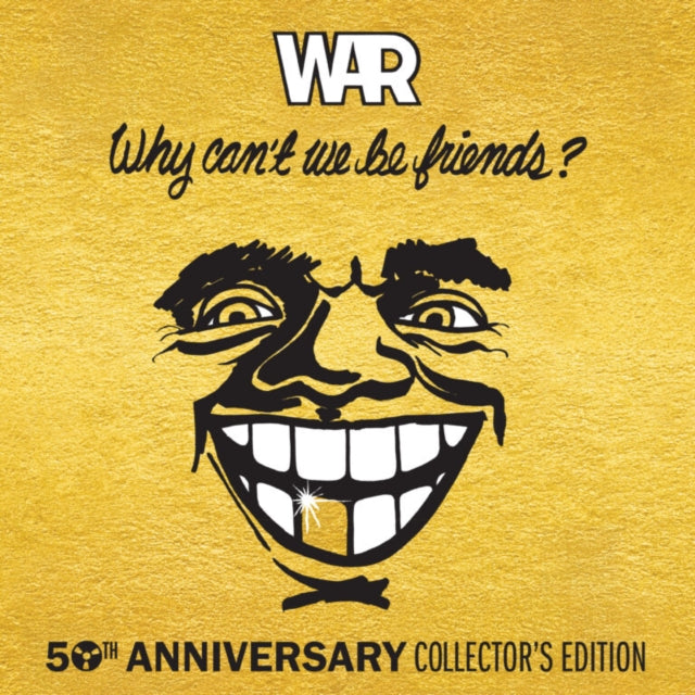 War "Why Can't We Be Friends 50th Anniversary Collector's Edition" album cover