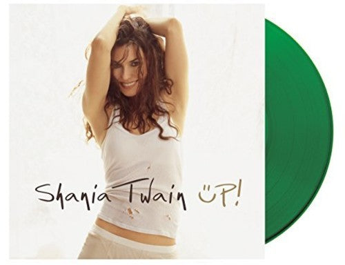 Shania Twain - Up album cover with green vinyl pressing