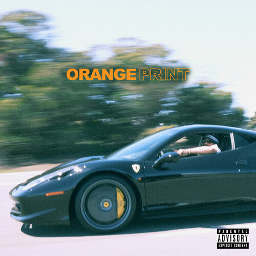 Larry June Orange Print Album Cover