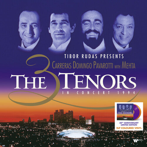 The 3 Tenors - The 3 Tenors in Concert 1994 album cover.