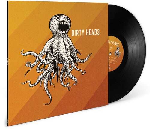 Dirty Heads self-titled album cover shown with a black vinyl record