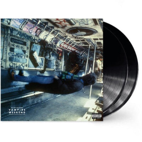 Vampire Weekend - Only God Was Above Us album cover and 2LP black vinyl.