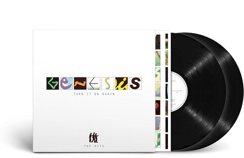 Genesis - Turn it on again: The Hits album cover with two standard black vinyl