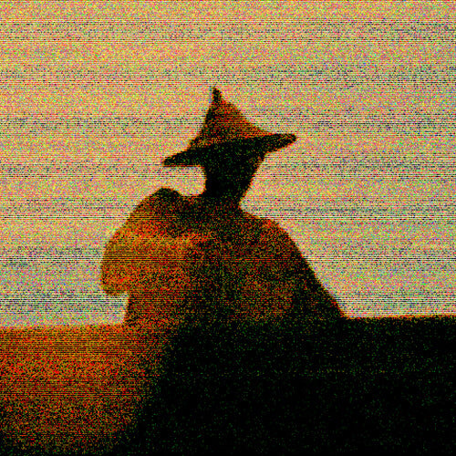 Preservation & Gabe 'Nandez "Sortilege" album cover featuring a silhouette of a person with a hat against a textured background