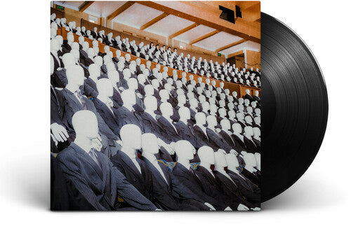 The Guest List - Something Real album cover with black vinyl shown
