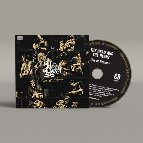 The Head And The Heart "Live at Neumos" album cover and cd with album title