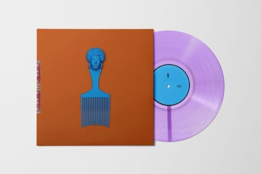 Rapsody - God Gotta Afro & Gold Hoops album cover with Indie Exclusive Periwinkle Vinyl shown