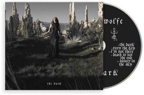 Chelsea Wolfe - The Dark album cover with CD cover shown