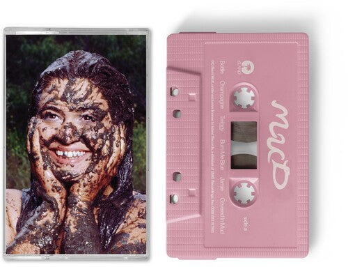 Remi Wolf "Mud" album cover shown with a baby pink cassette tape