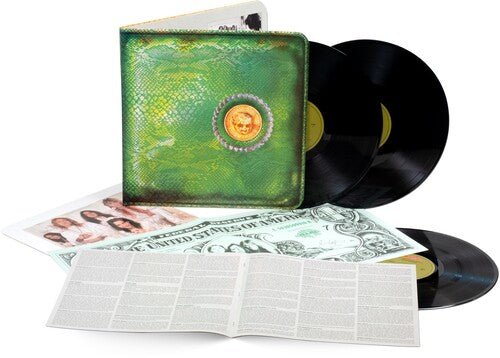 Alice Cooper - Billion Dollar Babies album cover, inserts, and 3LP black vinyl.