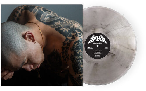Speed - All My Angels album cover and smoke vinyl.
