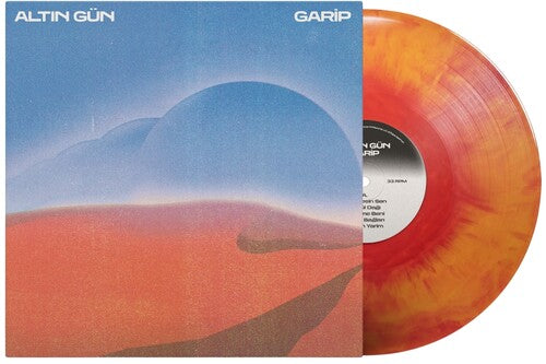 Altin Gun - Garip album cover and sunburst orange vinyl