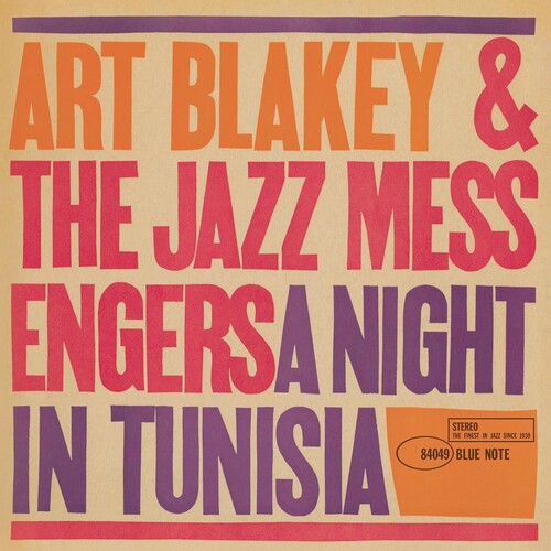 Art Blakey & The Jazz Messengers - A Night in Tunisia album cover.