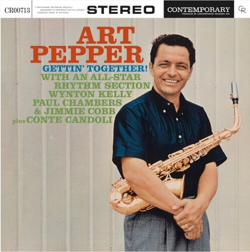 Art Pepper - Gettin' Together album cover.