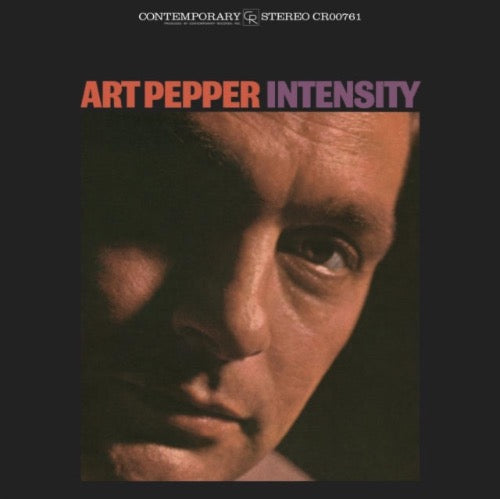 Art Pepper - Intensity album cover.