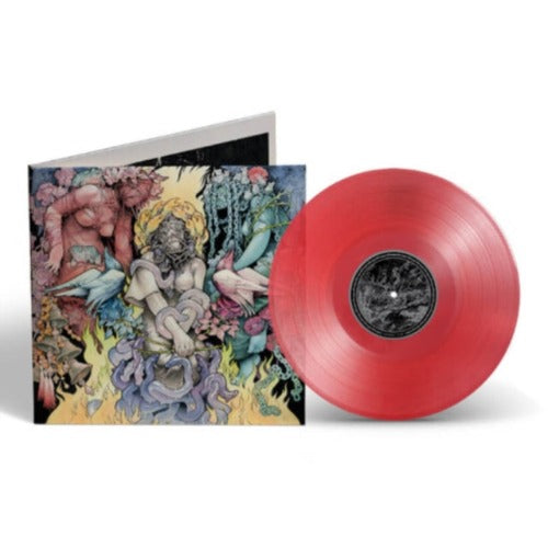 Baroness - Stone album cover and red vinyl.