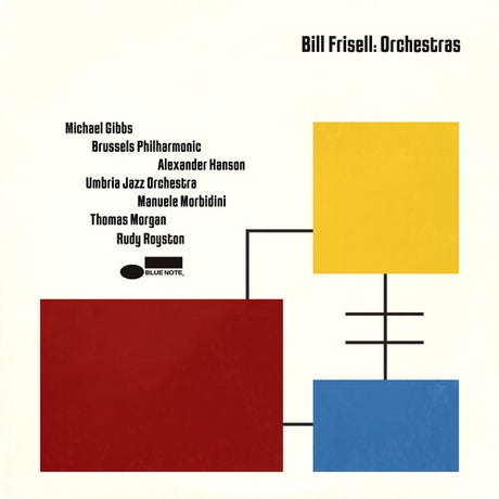 Bill Frisell - Orchestras album cover. 