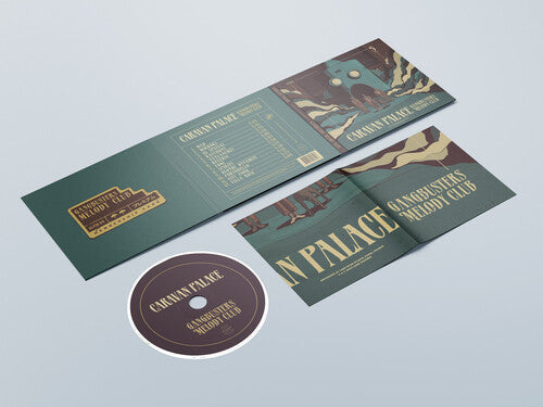 Caravan Palace - Gangbusters Melody Club CD sleeve, insert, and CD.