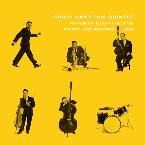 Chico Hamilton Quintet Featuring Buddy Collette album cover.