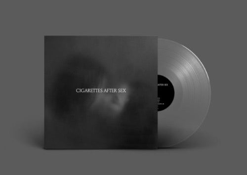 Cigarettes After Sex - X's album cover and clear vinyl.