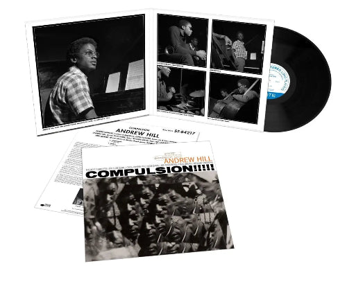 Andrew Hill - Compulsion!!!!! album cover, inserts, and vinyl