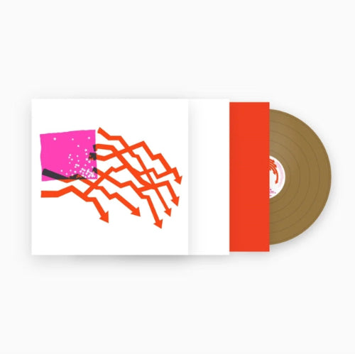 DIIV - Zirp! album cover and gold vinyl.