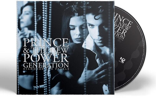 Prince - Diamonds and Pearls CD case cover and CD.