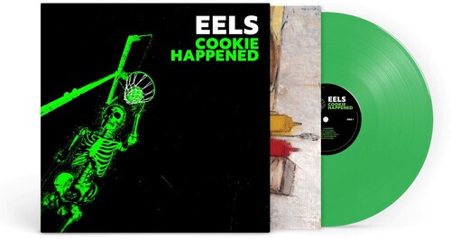 Eels - Cookie Happened album cover and green vinyl