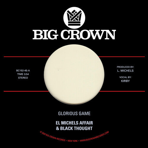 El Michels Affair & Black Thought - Glorious Game 7" single.
