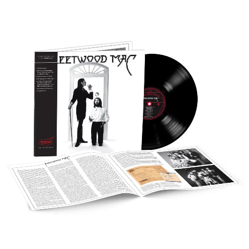Fleetwood Mac - Fleetwood Mac album cover and vinyl.