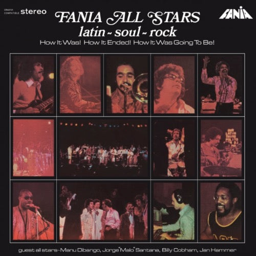 Fania All Stars - Latin-Soul-Rock album cover.
