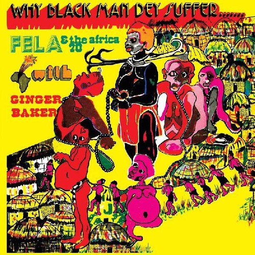 Fela Kuti - Why Black Men They Suffer album cover.