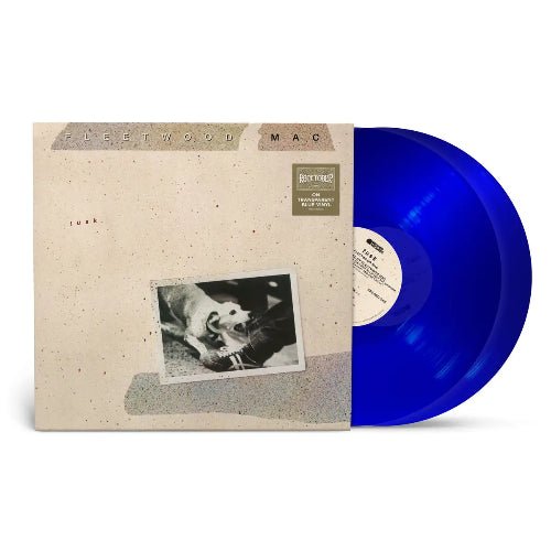Fleetwood Mac - Tusk album cover and 2LP blue vinyl.