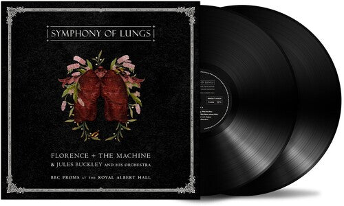 Florence & the Machine - Symphony of Lungs album cover and 2LP vinyl.