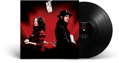White Stripes - Get Behind Me Satan album cover and black vinyl.