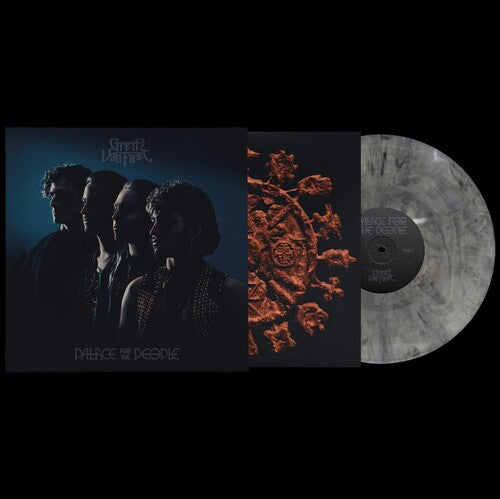 Greta Van Fleet - Palace For The People album cover and grey smoke vinyl