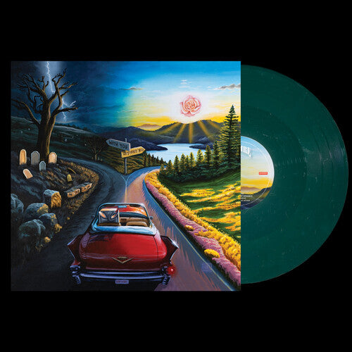 Haywire 617 - I Don't Wanna Say Goodbye album cover and green vinyl.