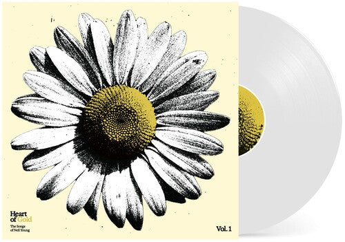 Heart of Gold: The Songs of Neil Young album cover and white vinyl.