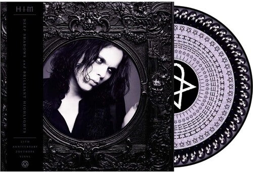 Him - Deep Shadows and Brilliant Highlights album cover and zoetrope vinyl