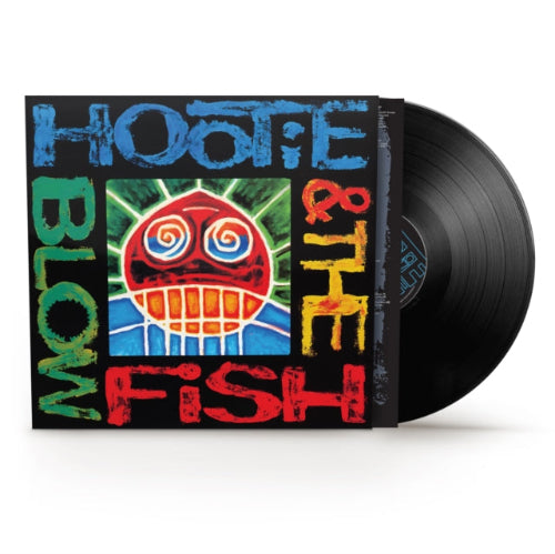 Hootie & the Blowfish - Hootie & The Blowfish album cover and black vinyl