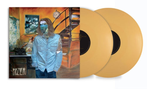 Hozier - Hozier album cover and 2LP custard vinyl.