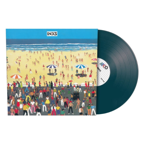 INXS - INXS album cover and blue vinyl