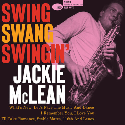 Jackie McLean - Swing, Swang, Swingin' album cover.