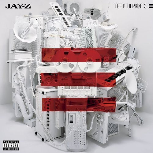 Jay-Z - The Blueprint 3 album cover.