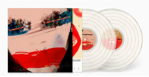 The Jesus & Mary Chain - Glasgow Eyes album cover and 2LP clear vinyl.