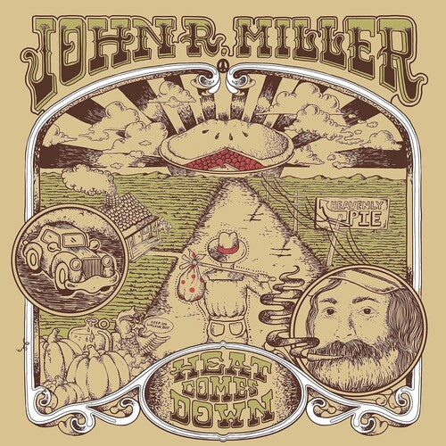 John R. Miller - Heat Comes Down album cover.