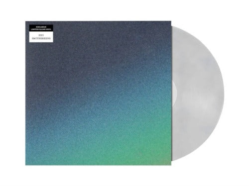 Joji - Smithereens album cover and clear vinyl.