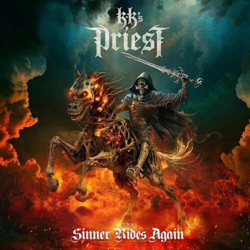 KK’s Priest - The Sinner Rides Again album cover.