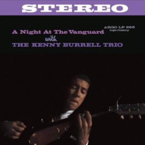 Kenny Burrell - A Night At The Vanguard album cover.