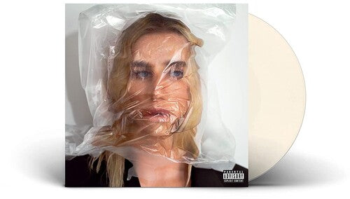 Kesha - Gag Order album cover and bone colored vinyl.